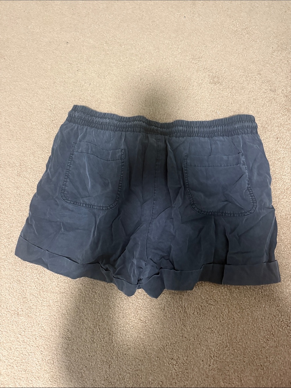 Universal Thread Navy Elastic Drawstring Athletic Shorts - Picture 3 of 3